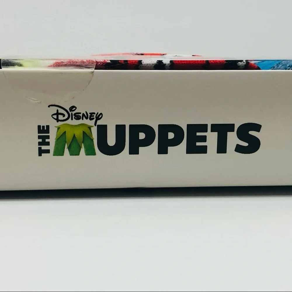 THE MUPPETS 3 Pair Crew Socks 8-12 NEW